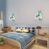 Wall Lamps Boy Girl Children's Room LED Modern Bedroom Bedside Decoration Bees Lights Home Lighting Indoor Kids Lamp