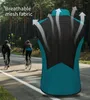 헌팅 재킷 우스웨 야외 반사 사이클링 윈드 브레이커 재킷 민소매 방수 방수 바람 절단기 통기성 자전거 안전 조끼 스포츠