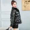 Women's Down & Parkas Turn Collar Winter Shiny Short Solid Casual Thicken Cotton Padded Coat Female Glossy Quilted Puffer Jacket