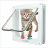 Cat Carriers Crates domy dla psów klapa bramka brama odporna na pogody dla psów mały zestaw do zwierząt Abs Plastikowe bramy drzwi