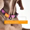 Collares para perros Collar de moda Gargantilla Mascota Cachorro Recubierto de PVC Impermeable A prueba de olores Fácil de limpiar Caminar al aire libre Para perros pequeños y grandes