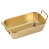 Plates Utility Fruit Plate Anti-deformed Grade Mirror Surface Restaurant Fried Serving Tray