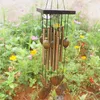 Dekorativa figurer sjunker !! Anti-korrosion Vindklocka med hjärthänge Metal Garden Windchimes Bell för heminredning