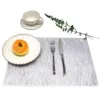 Maty stołowe pad miski pvc umieszcza matę elastyczną odporną na olejem specjalną praktykę wielokrotnego użytku