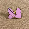Brooches Pink Bows Cute Badges With Anime Enamel Pin Women's Brooch Bag Lapel On Backpack Decorative Jewelry Gift Accessories