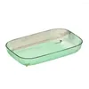 Plates Convenient Fruit Holder Multipurpose Serving Tray Removable Swan Design Plate Keep Tidy