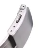 Bracelets de montre 18mm 20mm 22mm argent noir bande en acier inoxydable boucle déployante Double pli sécurité déploiement fermoir accessoires en métal