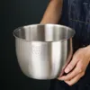 Bowls Kitchen Stainless Steel 304 Mixing Bowl Deep Design Cooking Baking Cake Bread Salad Mixer 3600ML