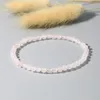 Strand Beaded Strands Mini Rose Bracele Energy Bracelets Tiny Bracelet Natural Stone Statement Charm Couples