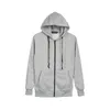 Men's Hoodies Brand Fashion Hooded Zipper Sweatshirt Long Sleeve Jumper Outwear Coat Casual Solid Tops