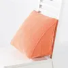 Pillow Multifunctions Solid Color Backrest Pillows Soft Breathable Window Sofa Car Cover Waist Protective Tatami Mattress