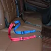 Collari per cani Guinzaglio per cintura di sicurezza per auto Veicolo Guinzaglio per cintura di sicurezza con clip riflettente regolabile per cani Accessori per gatti