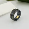 Brand Letter black white ceramics Rings for Mens Womens Fashion Designer Extravagant Ring Jewelry Women men wedding rings for women Valentine's Day size 6-11