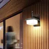 Lampy ścienne na zewnątrz Wysoka światła wodoodporna lampa ogrodowa nowoczesna minimalistyczna super jasna willa balkon loda