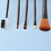 Макияж щетки 5 шт. Brush Foundation Burshes Power Brow Set Set для век Смешивание Blush Beauty Making Tools Kit