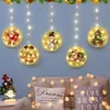 Feestdecoratie 2023 Kerstverlichting gloeiende lantaarns kamer licht snaar decor neon decoraties