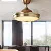 Lampade a sospensione semplice tavolo da pranzo in camera da letto designer americano post-moderno luci del ventilatore a soffitto creativo nordico