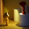 Veilleuses Creative lumière LED Mini Festival cadeau dessin animé héros lampe de Table enfants chambre chevet chambre décor année