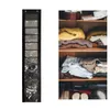 Pudełka do przechowywania legginsy gospodarstwa domowego Organizator Oxford tkanin trwałą przezroczystą wiszącą torbę do sypialni hanger do garderoby
