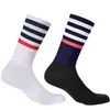 Chaussettes de sport 2023 vélo équipe Aero cyclisme moulage intégral haute technologie chaussette Compression vélo en plein air course Sport