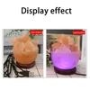 Night Lights Excellent Color Changing Light Compact Salt Lamp Relaxation Natural Glowing Ornament For Household