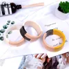 Bangle Guanlong S Big Fashion Cuff szeroka żywica Bransoletka dla kobiet prosta vintage akrylowa biżuteria geometryczna