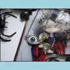 Подвесные ожерелья Винтажный бронзовый турецкий злой дьявол Глаза Ожерелье Панк БФОМ
