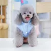 Vêtements pour chiens automne et hiver gilet en coton pour animaux de compagnie rembourré veste chaude petit moyen vêtements Teddy Chihuahua manteau S-2XL