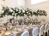 Party Decoration Prop Rustproof Iron Art Flower Rack Wedding Vases Column Stand Event Floor Holder Löstagbart mittpunkt