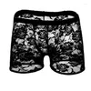 Underpants Men's Taste Underwear Lace Transparent Mesh Low Waist Boyshort Mens Sexy Men Briefs Boxers