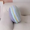 Pillow Cute Round Color Sandwich Biscuit Girl Style Decoration Bedside Home Sofa