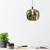 Pendant Lamps Nordic Minimalist Living Room Crystal Led Chandelier Post-modern Homestay Study Bedside Club Creative Dining