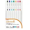 Colors/7 Colors Japanese Zebra Product Limited Edition Small Thick Core JJS29 Pen 0.4 Gel Pens