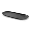 Plates Stainless Steel Oval Tray 23X9.5x1cm Multi-color Metal Serving For Candle Tool Bathroom Kitchen S7