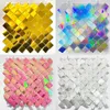 Украшение вечеринки Shimmer Wall Panel Sequin Fackrop Curtrop подходит для праздничного праздника на день рождения 30x30 см.