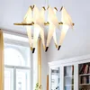 Hanglampen goud vogel kooi lamp