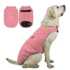 Dog Apparel Pet Clothes For Small Medium Large Dogs Double-faced Jacket To Keep Warm In Autumn And Winter Windproof Waterproof Vest