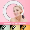 Table Lamps 8'' LED Ring Light Fill Lamp USB Powered Dimmable Makeup Camera Pography Phone Youtube Live Stream Video Selfie Casting