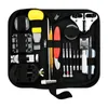 Watch Repair Kits 151 Pieces Tool Kit With Carrying Bag Clock Opener Back Remover For Battery Replacement Watchmaker