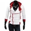 Men's Hoodies & Sweatshirts Zipper Cardigan Men Fashion Hooded Spring Sportswear Long Sleeve Slim Tracksuit Jacket