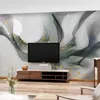 Wallpapers aangepaste po muurschildering Chinese inkt hand geschilderd landschap artistieke conceptie Zen achtergrond behang voor kamer thuisdecoratie