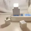 Luci notturne Mini LED USB Light Ricarica Libro Piccola lettura rotonda Lampada per la protezione degli occhi per soggiorno Camera da letto Comodino Bagno