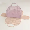 Evening Bags Summer Hollow Jelly Basket Beach Vacation Large-capacity Bag Female Purses And Handbags Luxury DesignerEvening