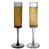 파티 액세서리를위한 와인 잔 칵테일 컵 샴페인 고블 레아 유리 투명 아크릴 예방 휴식
