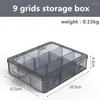 Storage Boxes Organizer 9-24 Grids Adjustable Container Compartment Plastic Box Component Screw Holder Case Display