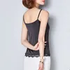 Kvinnors tankar Summer Deep V Neck Backless Women Lace Tank Top Sleeveless Sexig kvinnlig casual blus Skjorta Solid Black White Lady Fitness