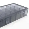 Boîtes de rangement organisateur 9-24 grilles, compartiment de conteneur réglable, boîte en plastique, composant support à vis, présentoir