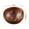 Miski Jumbo Coconut Bowl 100 Naturalne ręcznie robione sałatkę Rice Rice Dekoracja rzemiosła