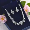 Necklace Earrings Set Korean Bride Wedding Headdress Dress Accessories Two-piece Pearl