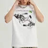 Herrar t shirts 2023 skjorta män toppar sommar kort ärm t-shirt bomull mans tshirt avslappnad roliga t-shirts o-hals streetwear